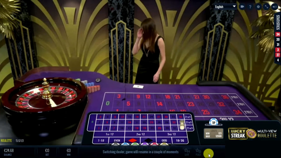 Screen Auto Roulette 1 (Lucky Streak) 2
