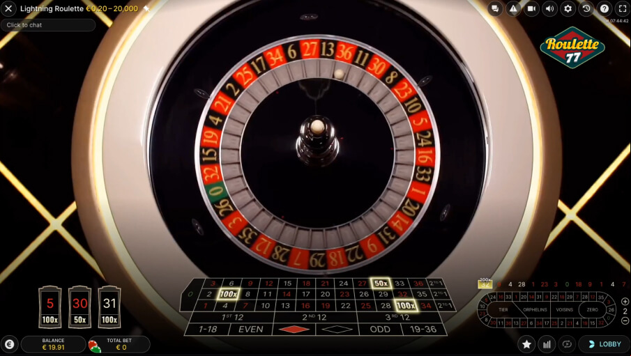 Screen Lightning Roulette 1