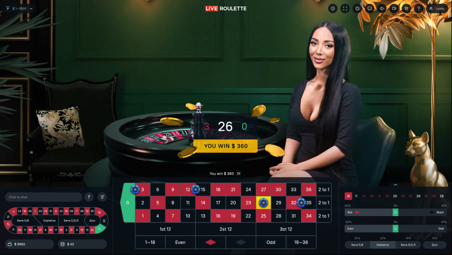 Screen Live Roulette (Atmosfera) 2
