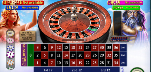 Age Of The Gods Roulette Playtech