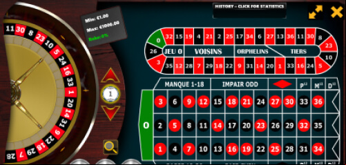 CasinoWebScripts French Roulette La Partage