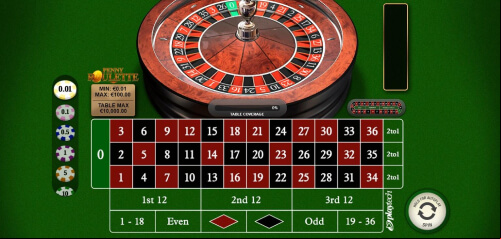 Penny Roulette Playtech