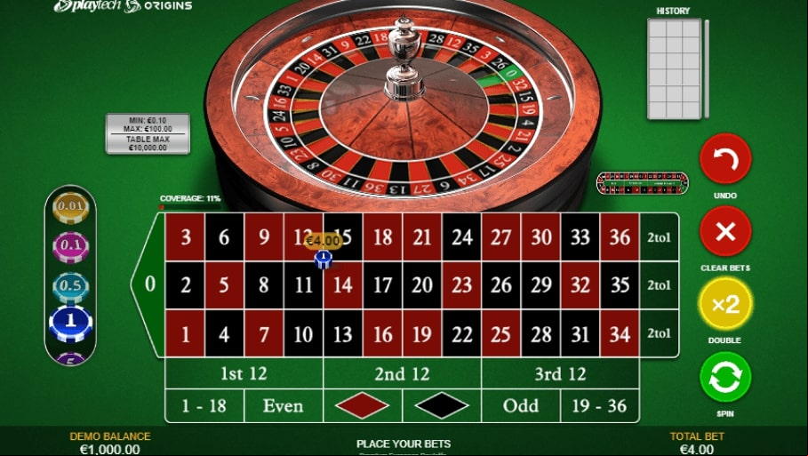 Playtech Double Bet Button