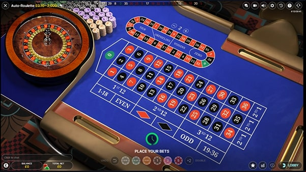 Auto Roulette by Evolution