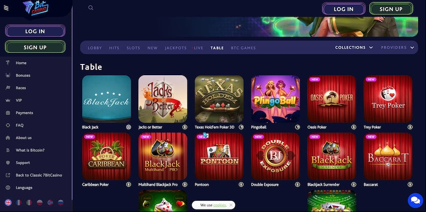 7Bit Casino screen 4