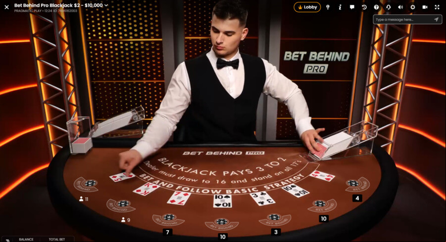 7bit casino live blackjack