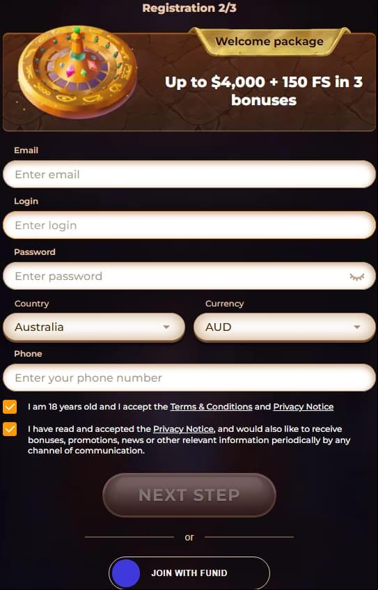 amunra casino registration