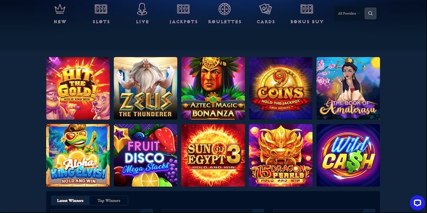 Axe Casino screen 1