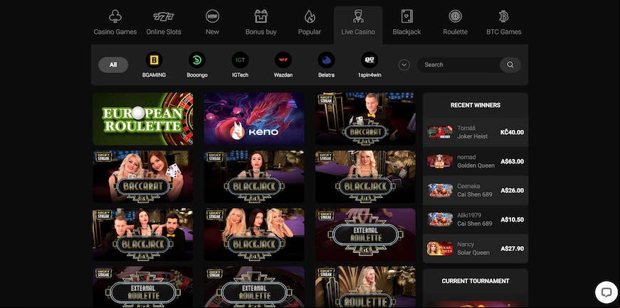 CasinoChan screen 3