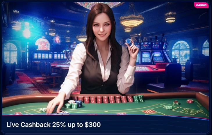 boomerangbet casino live games cashback