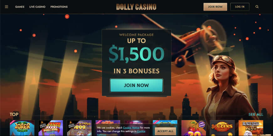 Dolly Casino screen 1