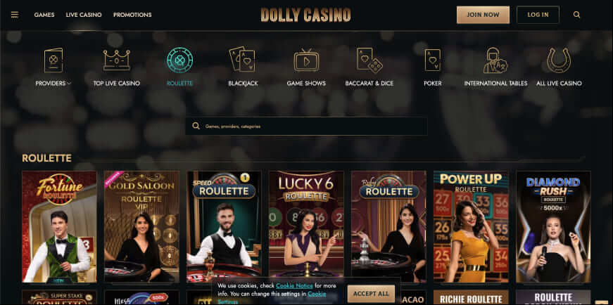 Dolly Casino screen 3