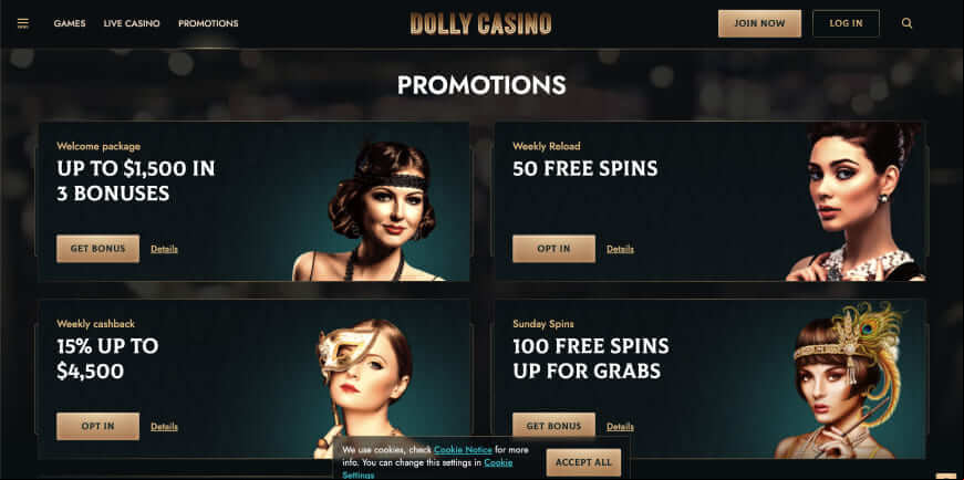 Dolly Casino screen 4