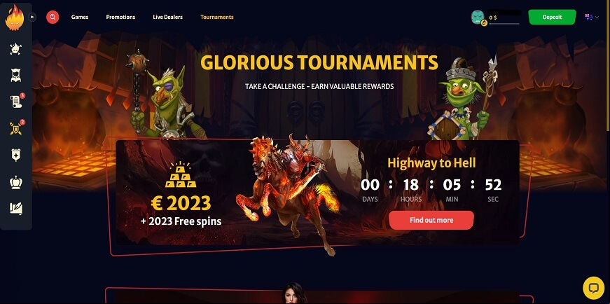 HellSpin Casino screen 4