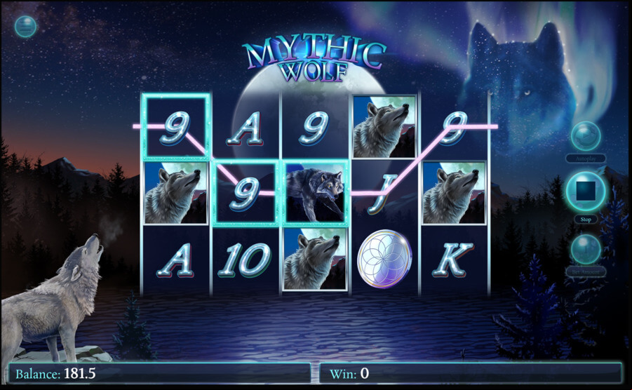 joefortune casino mythic wolf slot