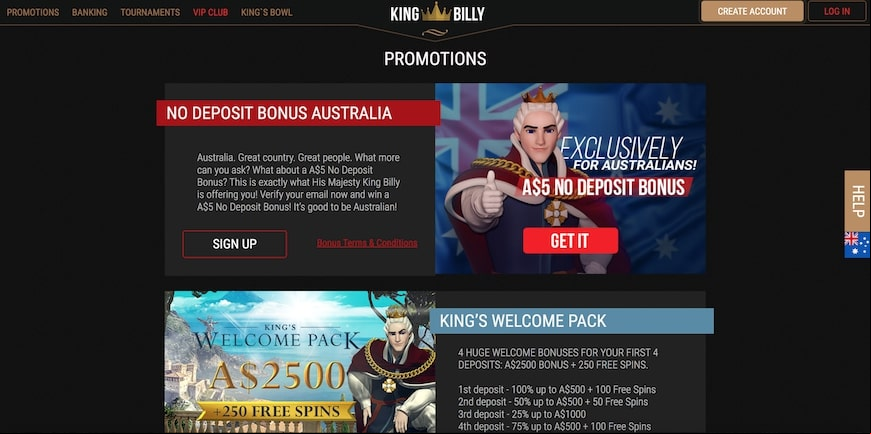 King Billy screen 2