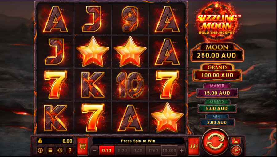 malina casino sizzling moon