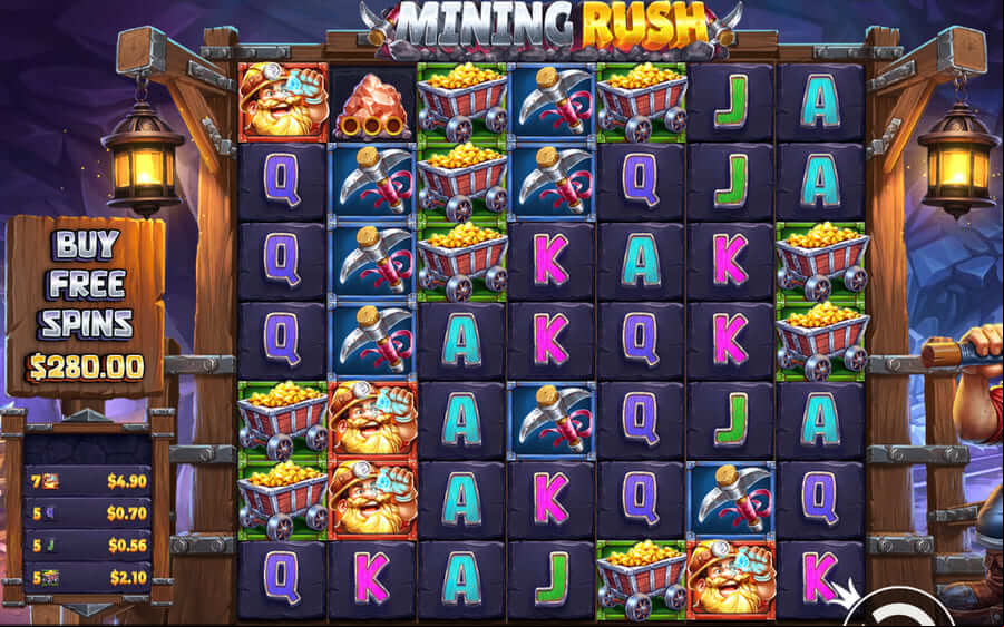 national casino mining rush