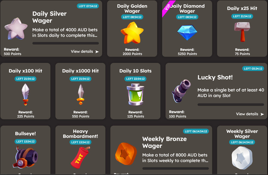 national casino missions