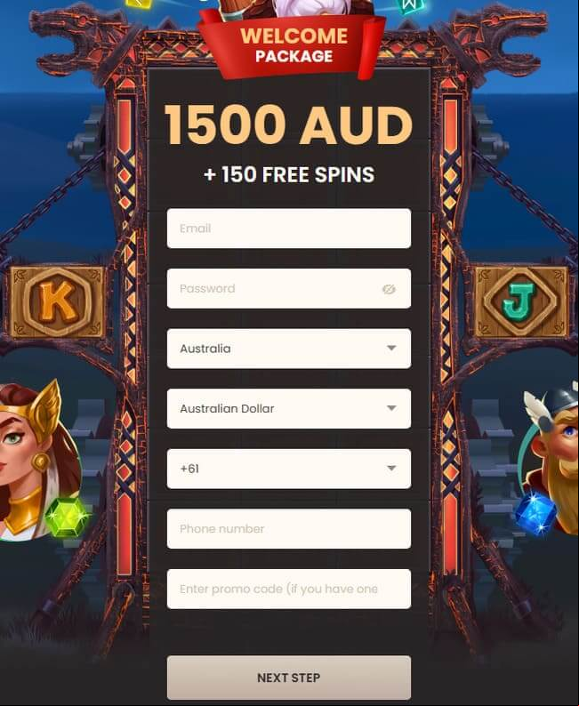 national casino sign up process