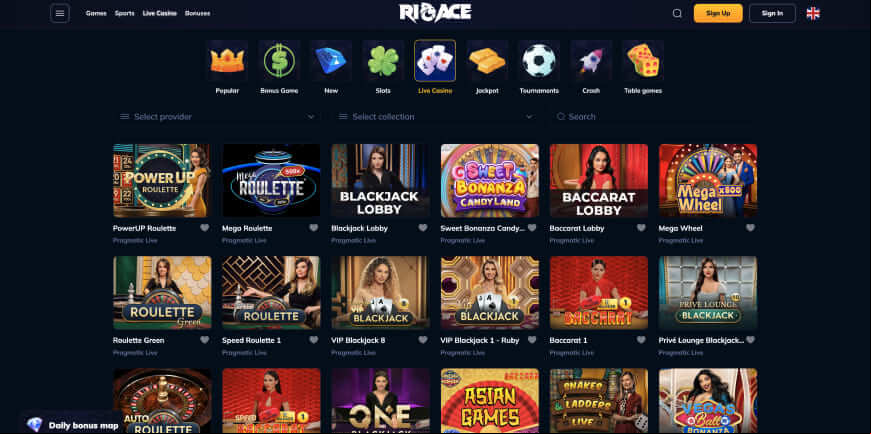 Rioace screen 3