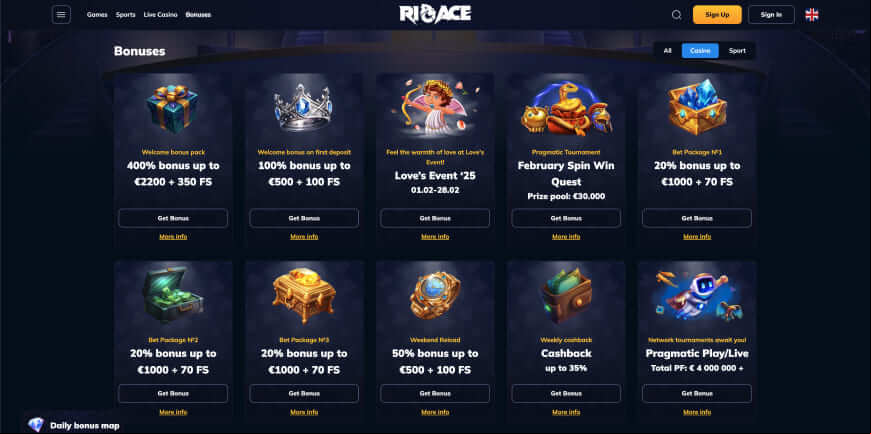 Rioace screen 4