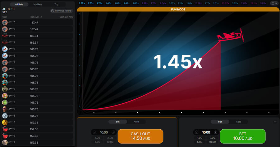 rioace casino bets fun mode