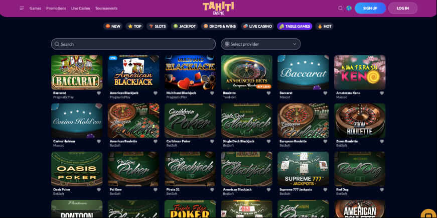 Tahiti screen 2