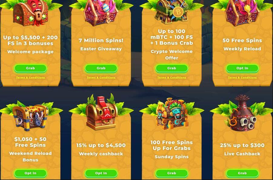 wazamba casino promos