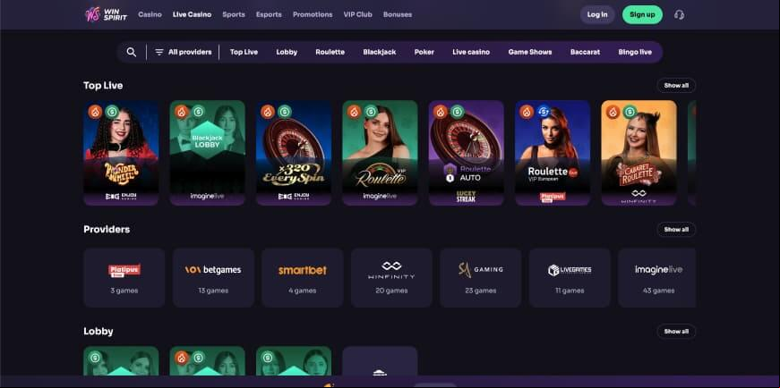 Winspirit screen 3